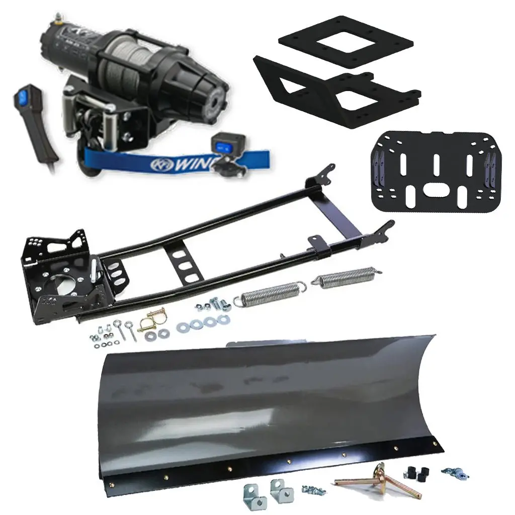 Kfi Snowplow Kit Yamaha Kodiak 450 4X4 Atv (2018-On) 15