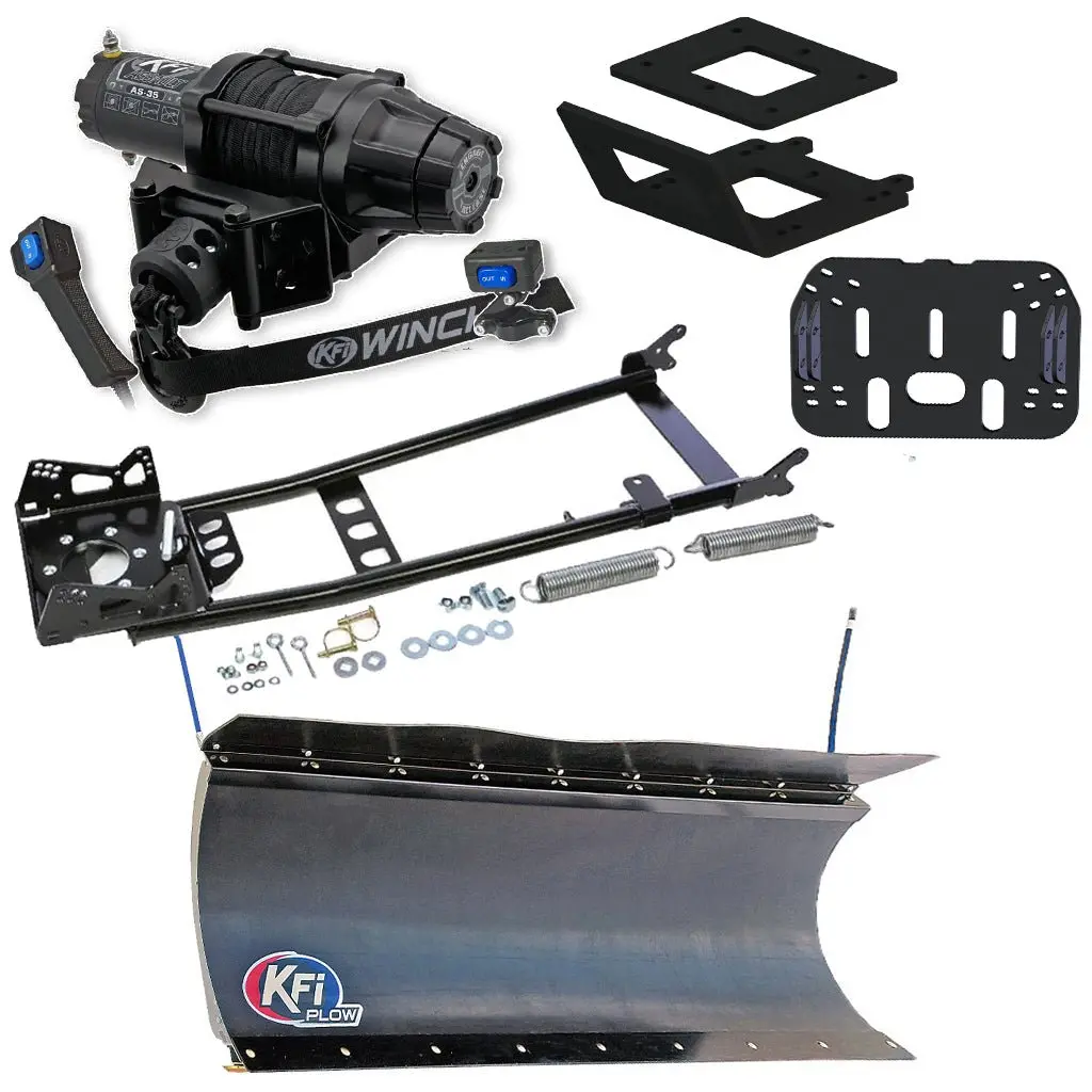 KFI Snowplow Mounting Kit Compatible with Yamaha Kodiak 450 4x4 ATV (2018–2025 Models) - Image 27