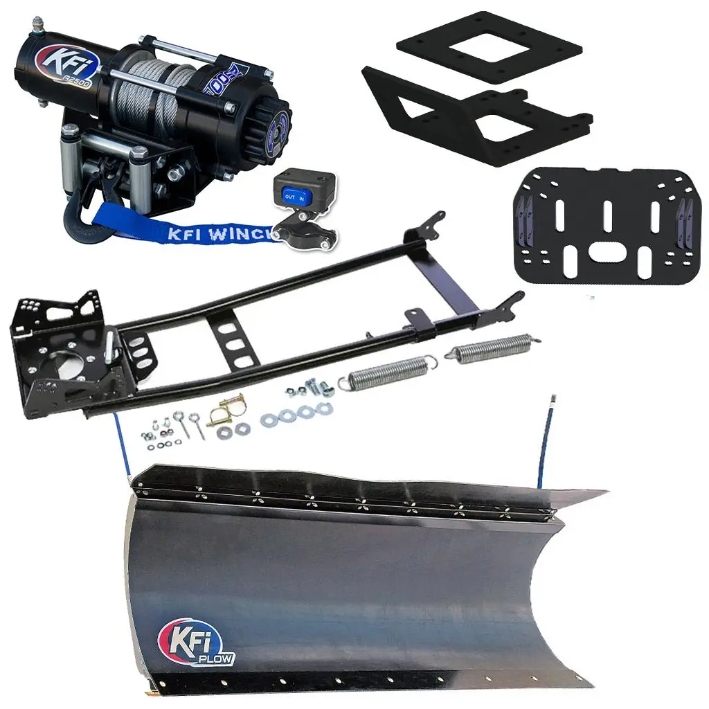 KFI Snowplow Mounting Kit Compatible with Yamaha Kodiak 450 4x4 ATV (2018–2025 Models) - Image 22