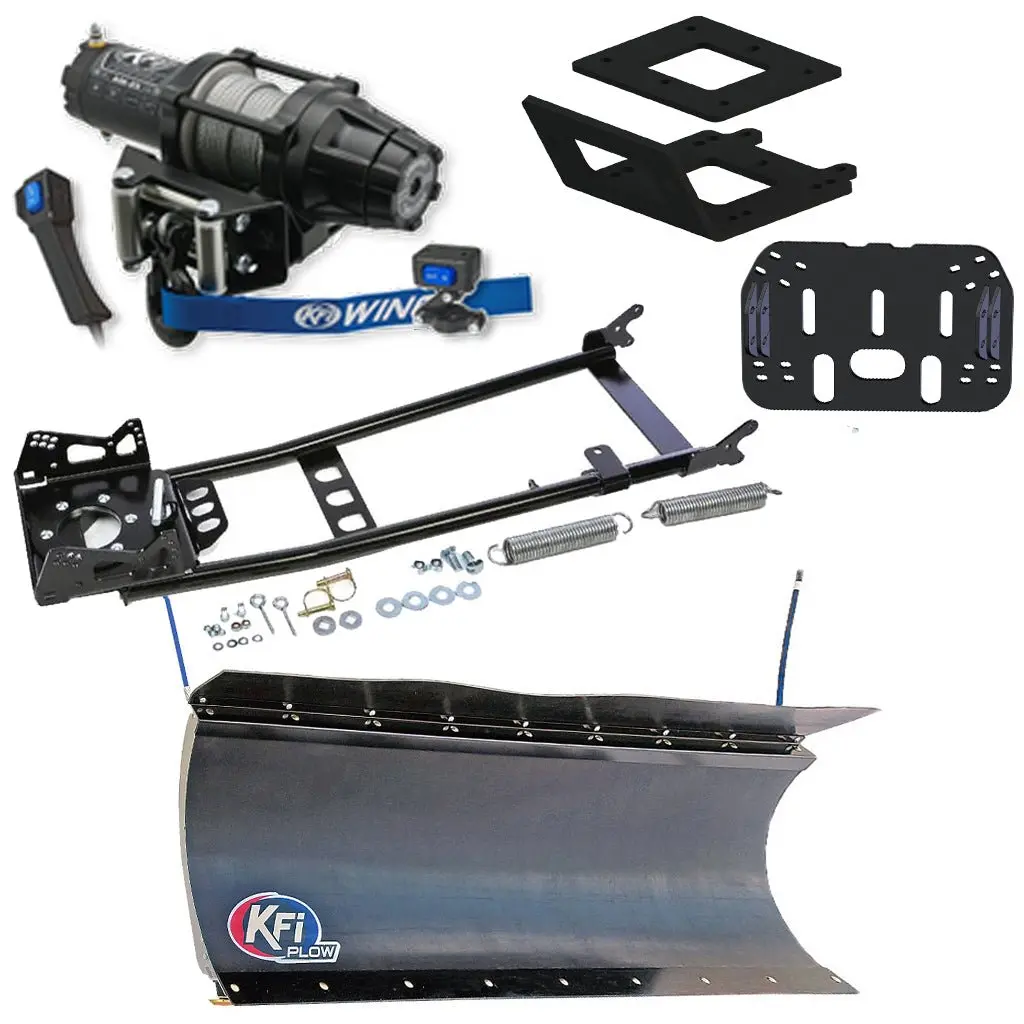 KFI Snowplow Mounting Kit Compatible with Yamaha Kodiak 450 4x4 ATV (2018–2025 Models) - Image 24