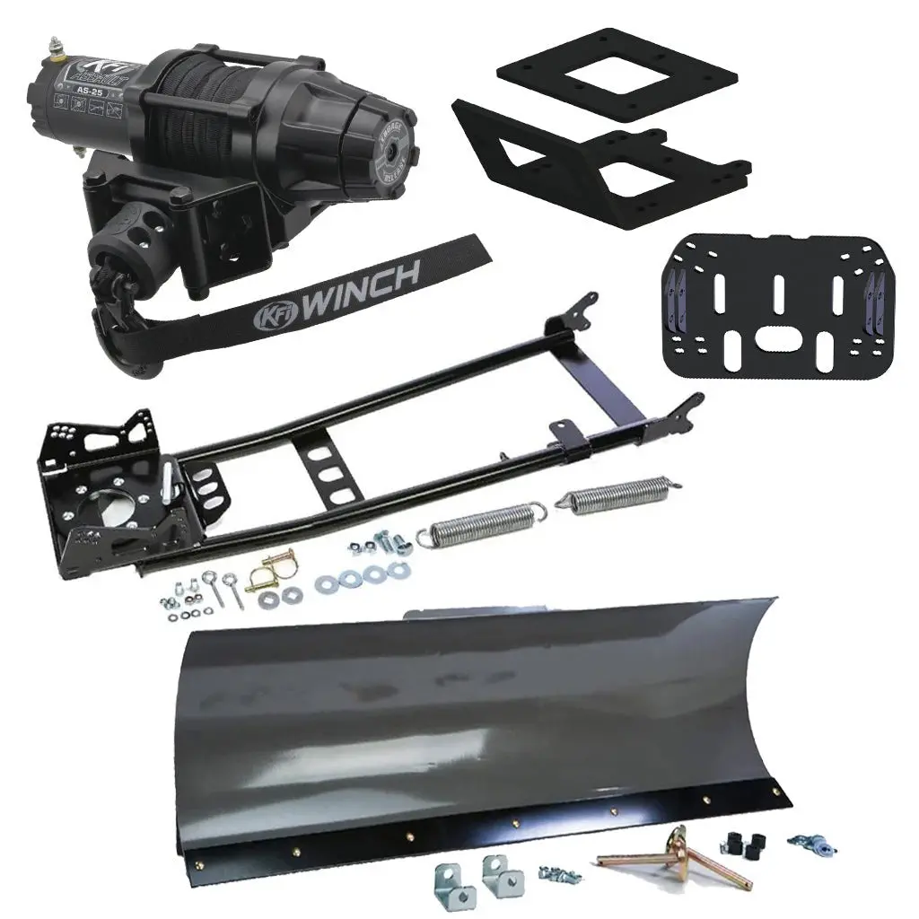 Kfi Snowplow Kit Yamaha Kodiak 450 4X4 Atv (2018-On) 17