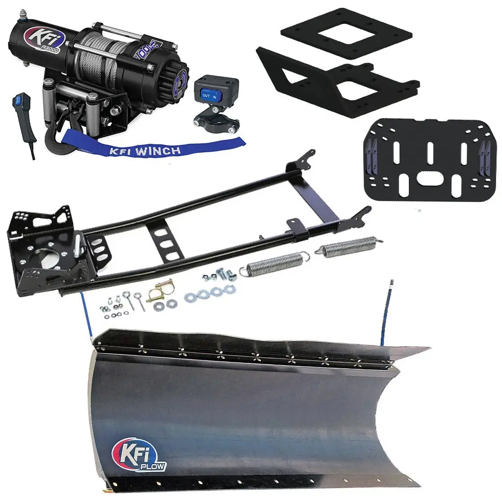 KFI Snowplow Mounting Kit Compatible with Yamaha Kodiak 450 4x4 ATV (2018–2025 Models) - Image 23