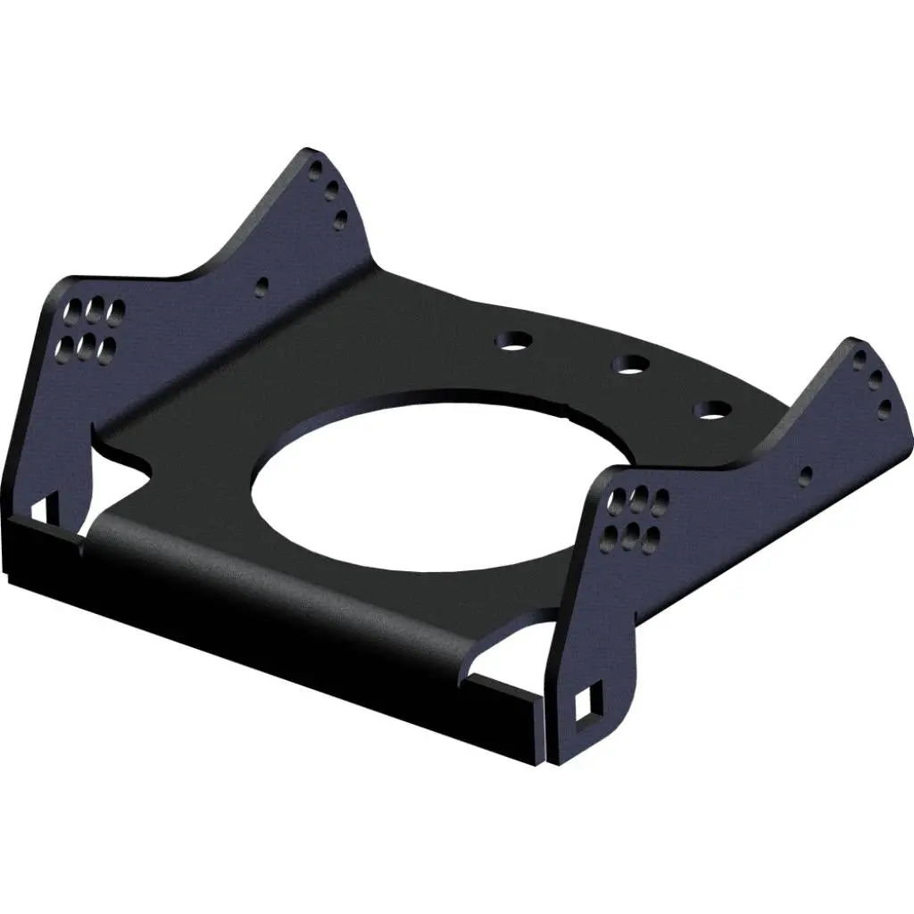 Kfi Utv Push Tube Cradle | 105639-R 1
