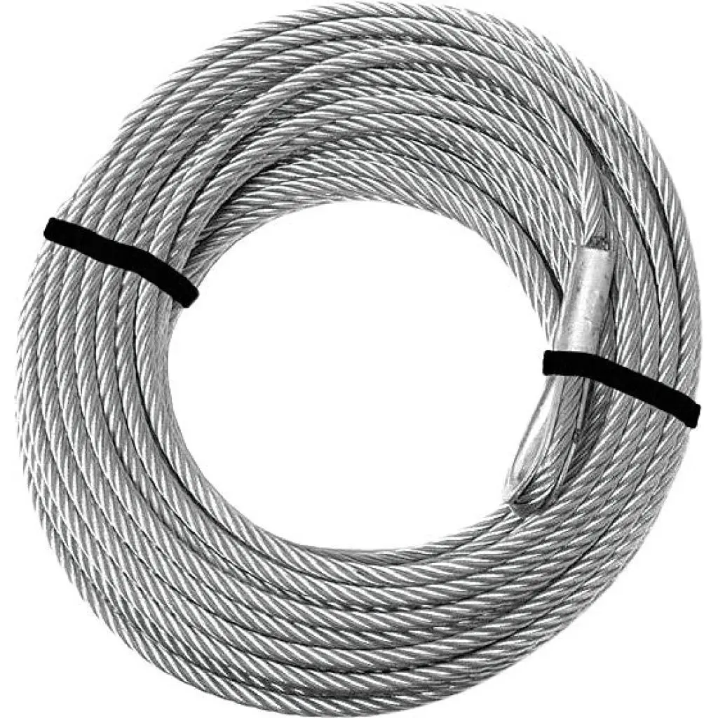 Kfi Winch 4000-5000 Lb. (Wide) Replacement Cable | Utv-Cbl-4Kw 1