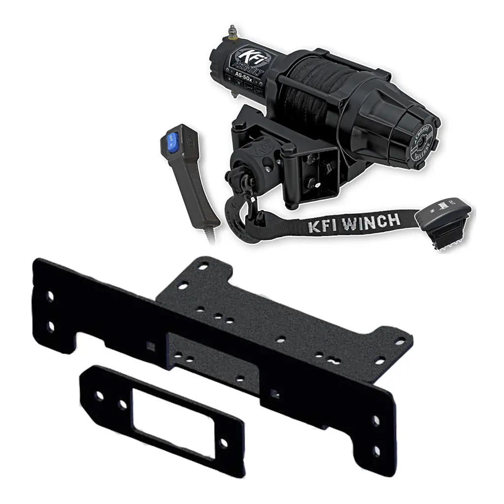Kfi Winch Kit Fits Kawasaki Mule Sx/Xc 400 1
