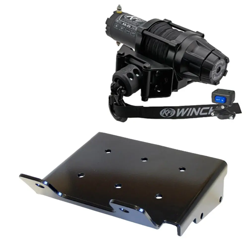 Kfi Winch & Winch Mount Kit Fits 2008-On Suzuki King Quad 400 4X4/As/Af/Asi/Fsi Atv 6