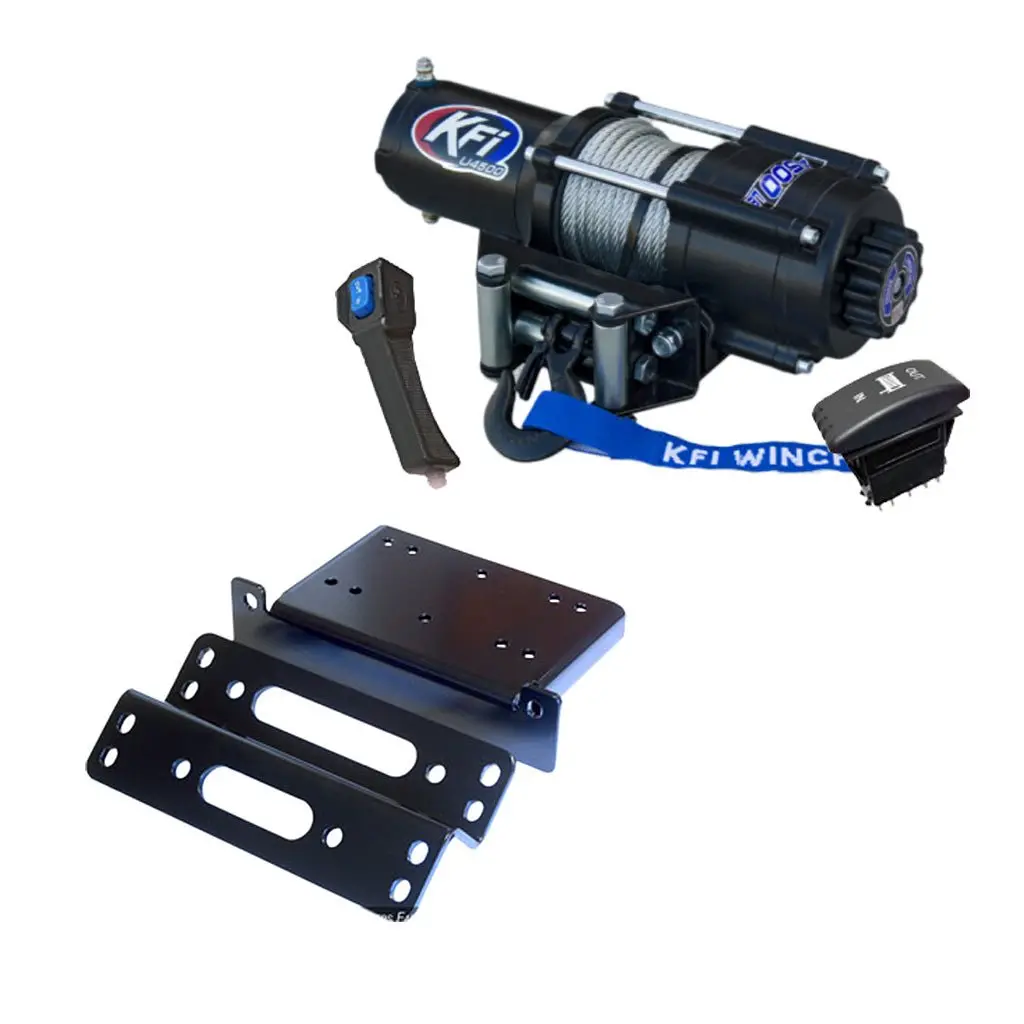Kfi Winch & Winch Mount Kit Kawasaki Teryx 750 2008-2013 1