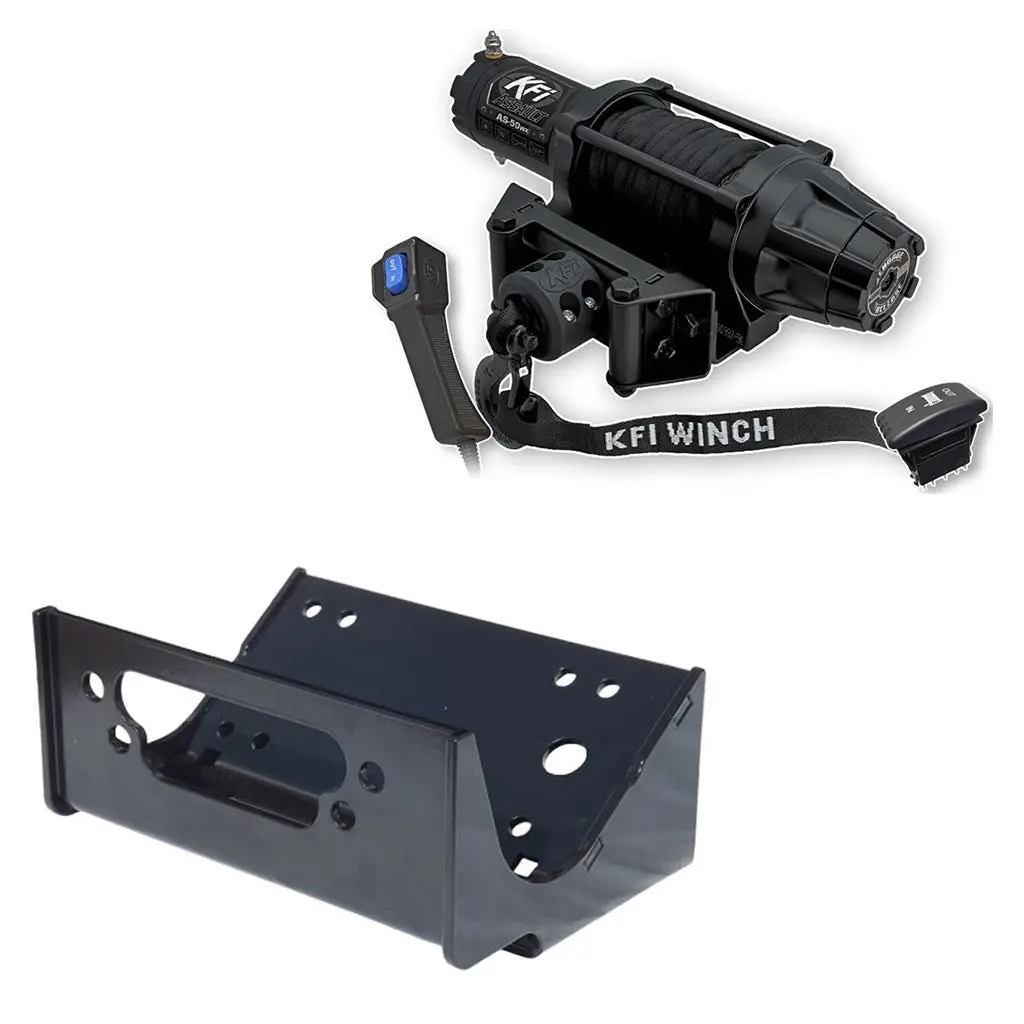 Kfi Winch & Winch Mount Kit Kawasaki Teryx 800 & Teryx4 750/800 4