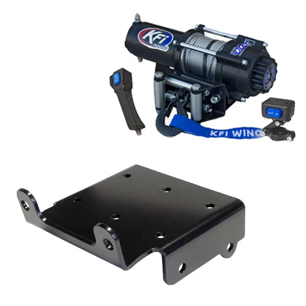 Kfi Winch & Winch Mount Kit Suzuki 450, 500, 700, 750 King Quad Atv 3