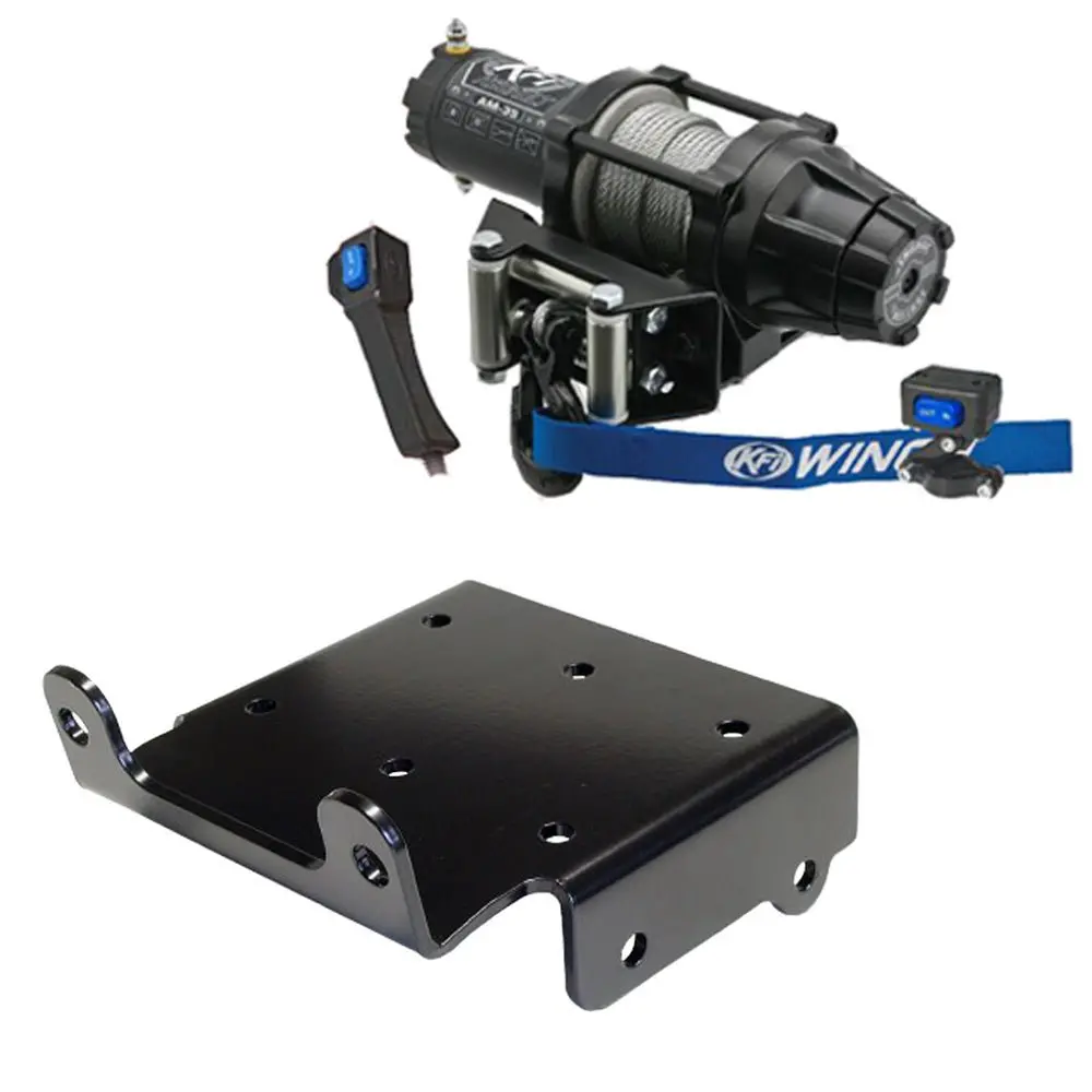 Kfi Winch & Winch Mount Kit Suzuki 450, 500, 700, 750 King Quad Atv 5