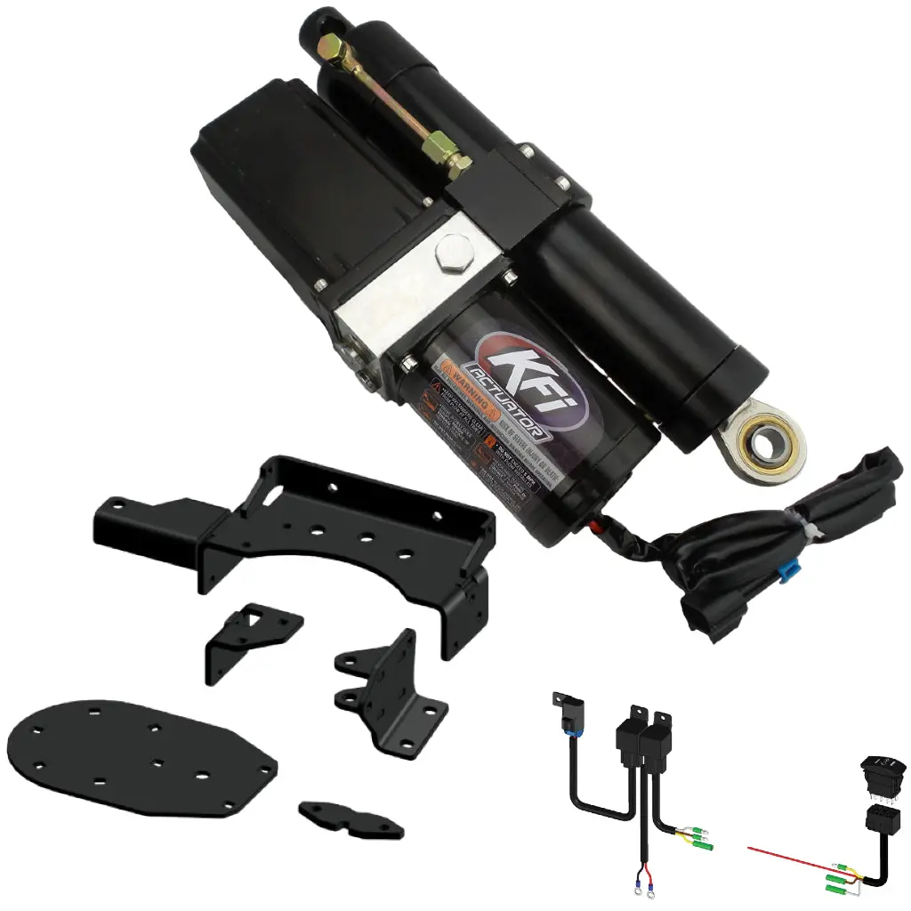 Kfi Snowplow Actuator Full Bundle For Utv 1