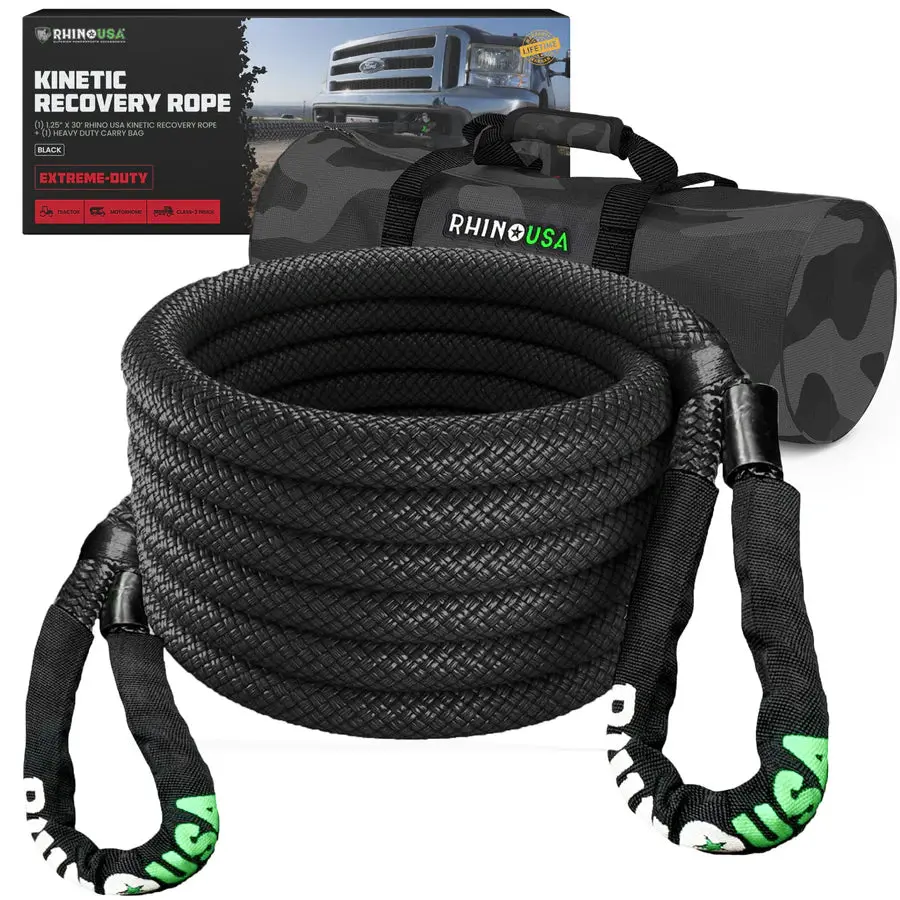 Rhino Usa Kinetic Energy Recovery Rope 1.25" X 30' | Krope-1.25X30 1