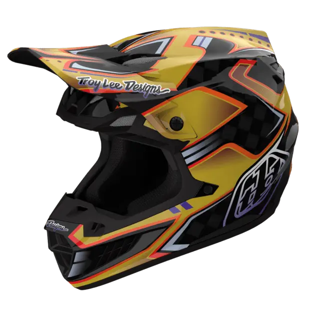 Troy Lee Designs Crest Se5 Carbon Helmet W/ Mips 1