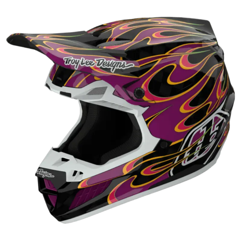 Troy Lee Designs Torched Se5 Carbon Helmet W/ Mips 1