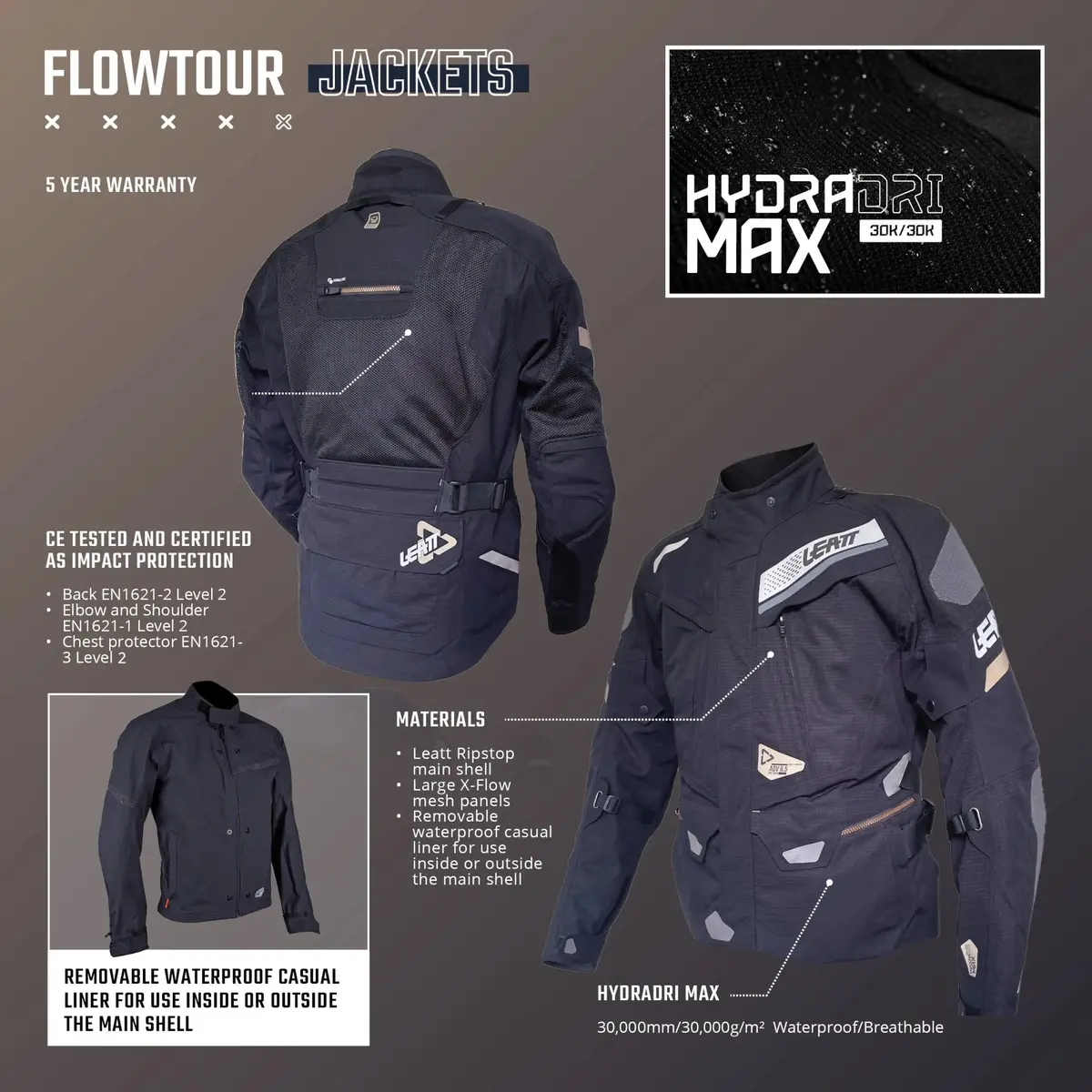 Leatt 7.5 Flowtour Adv/Dualsport Jacket 24