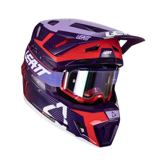 Leatt 7.5 Moto Helmet Kit With 4.5 Goggles V24 1