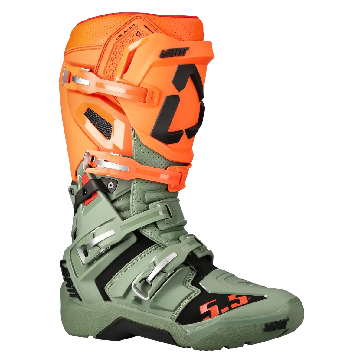 Leatt Boot 5.5 Flexlock Enduro #Us9/Uk8/Eu43/Cm27.5 Cactus 2