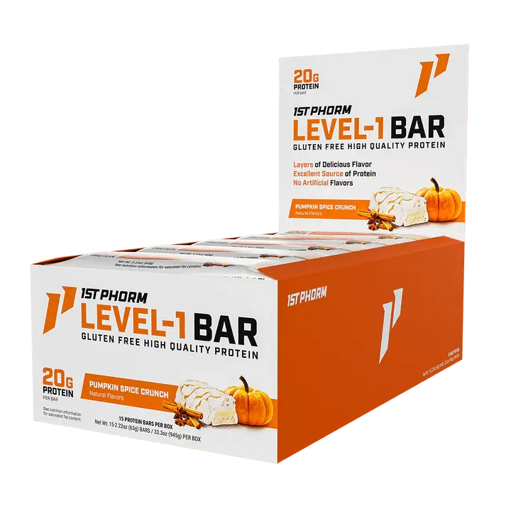 1St Phorm Level-1 Bar: High-Quality Protein Bars 1