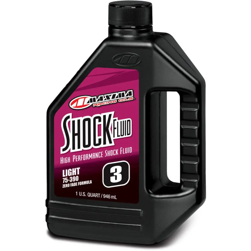 Maxima Racing Shock Fluid (Powersports) 3Wt 1 Quart 1
