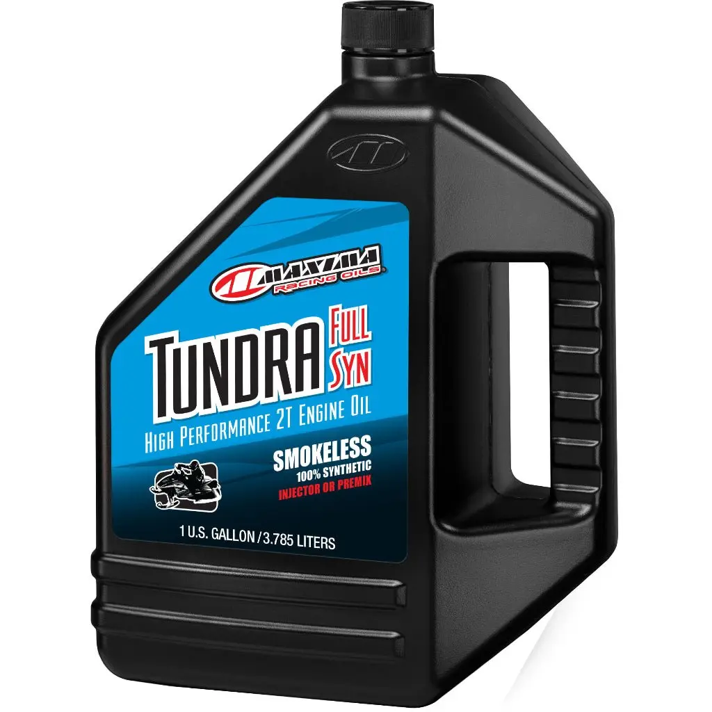 Maxima Tundra Full Synthetic Snowmobile Oil 1