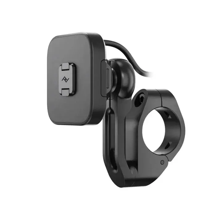 Peak Design Locking Qi2 Motorcycle Bar Phone Mount W/ Wireless Charging 1