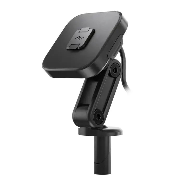 Peak Design Locking Qi2 Motorcycle Stem Phone Mount W/ Wireless Charging 1