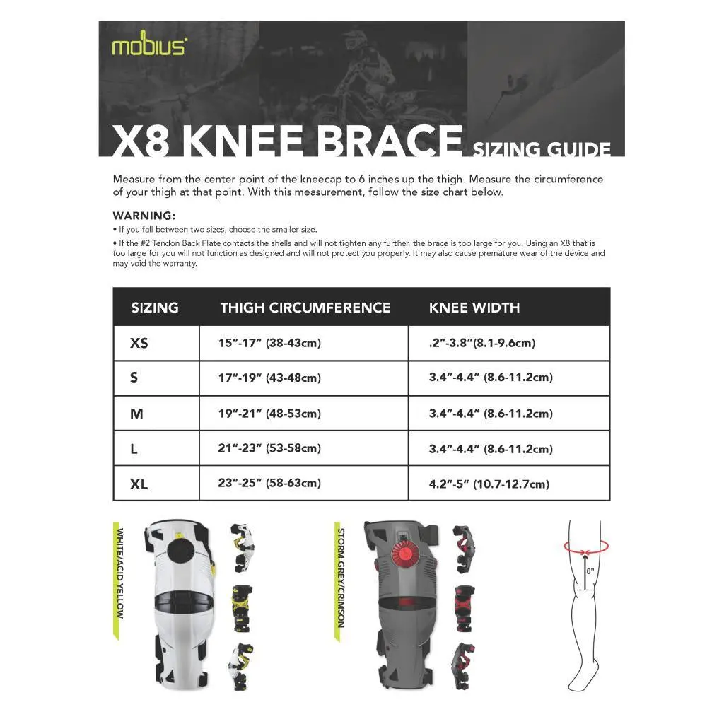 Mobius X8 Knee Braces 8