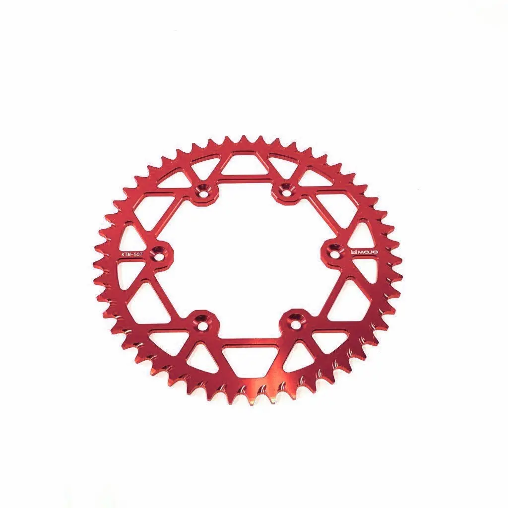 Mojo Husqvarna Aluminum Rear Sprocket Red | Mojo-Hus-Rs-Red 1
