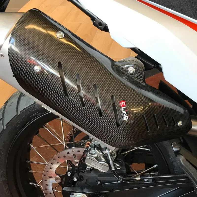 E-Line Muffler Bag/Heat Shield For 2019-21 Ktm 790/890R Adventure | Mhs79020 1
