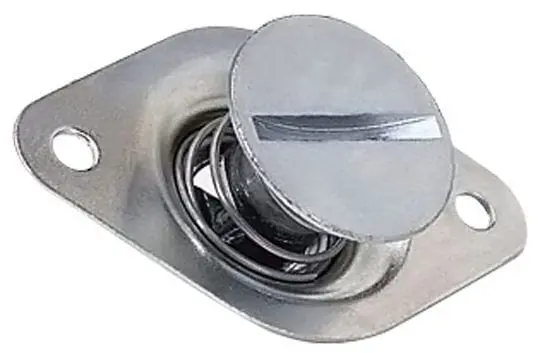 Dzus Mo71370 Quick-Release Fastener - Black Anodized Aluminum 1