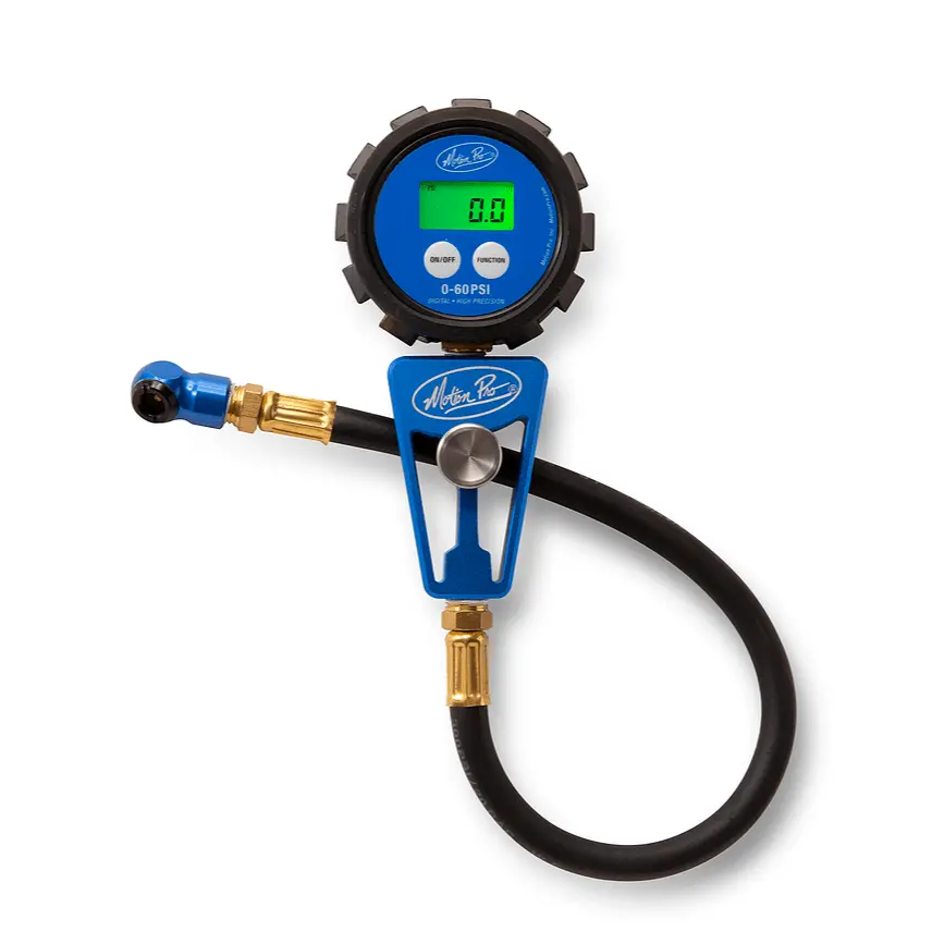 Motion Pro Digital Tire Pressure Gauge 60 Psi | 08-0751 1
