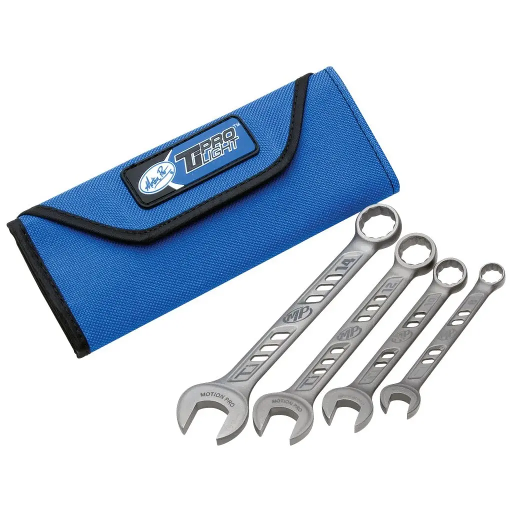 Motion Pro Tiprolight Titanium Combination 4 Piece Wrench Set 1