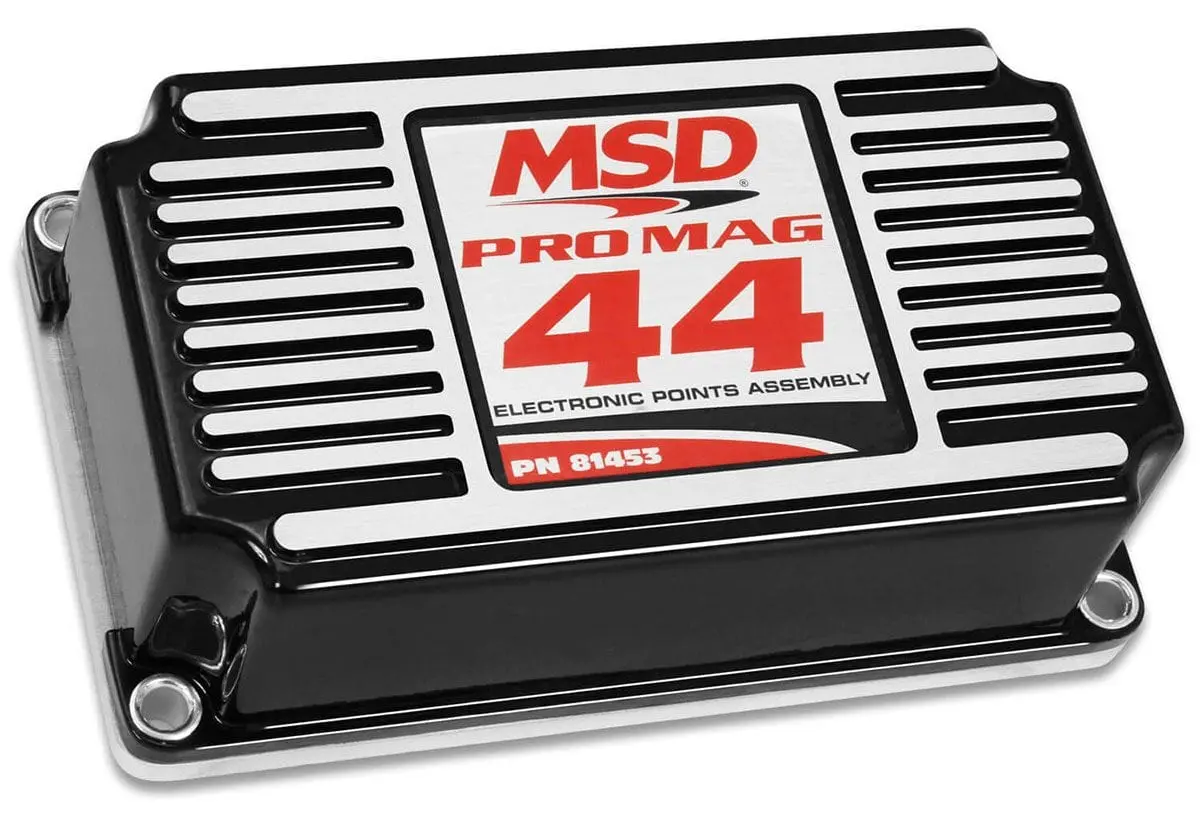 Msd Pro Mag 44 Electronic Ignition Box – Black Housing, Points Replacement (81453) 1
