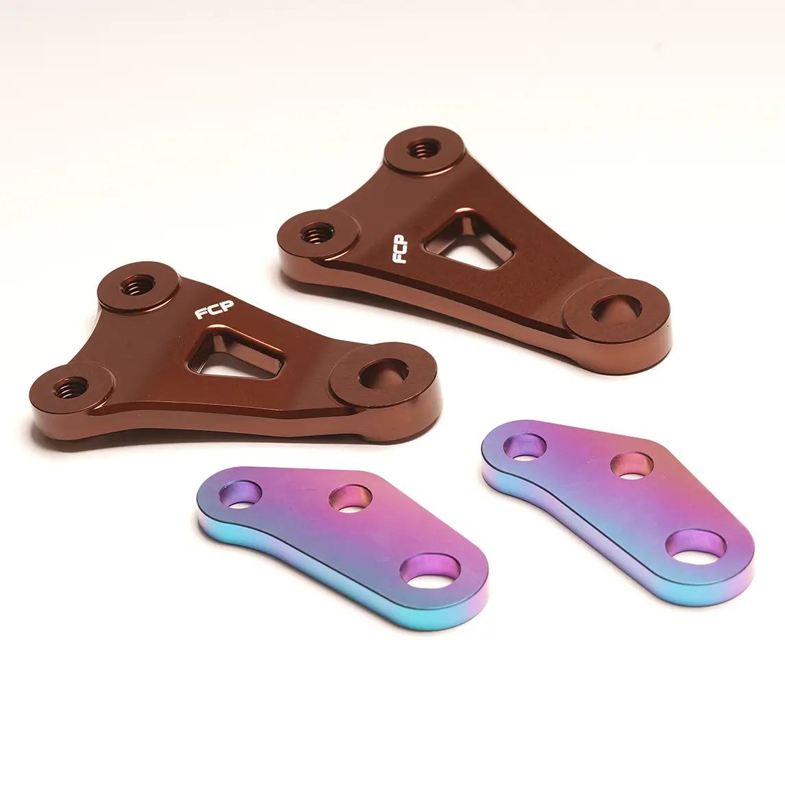 Fcp Racing Titanium Engine Mount Kit Kawasaki Kx250/X (2024-Up) 1