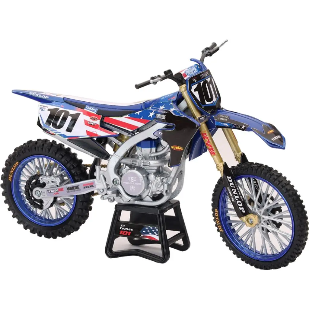 New-Ray 1:12 Scale Mxon Eli Tomac Yamaha Yz450f Replica Bike 1