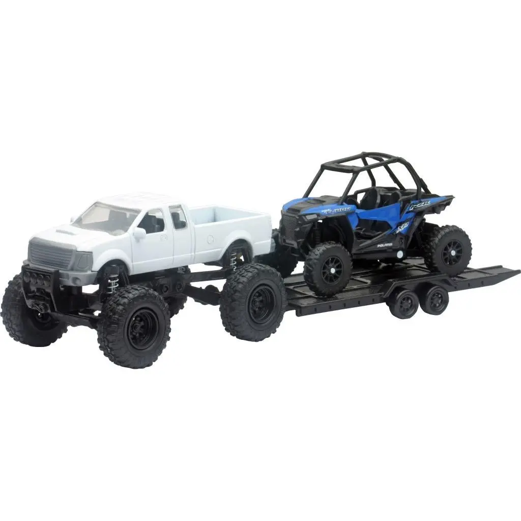 New-Ray Mini 4X4 Truck W/Sport Vehicle Replica | 50066 1