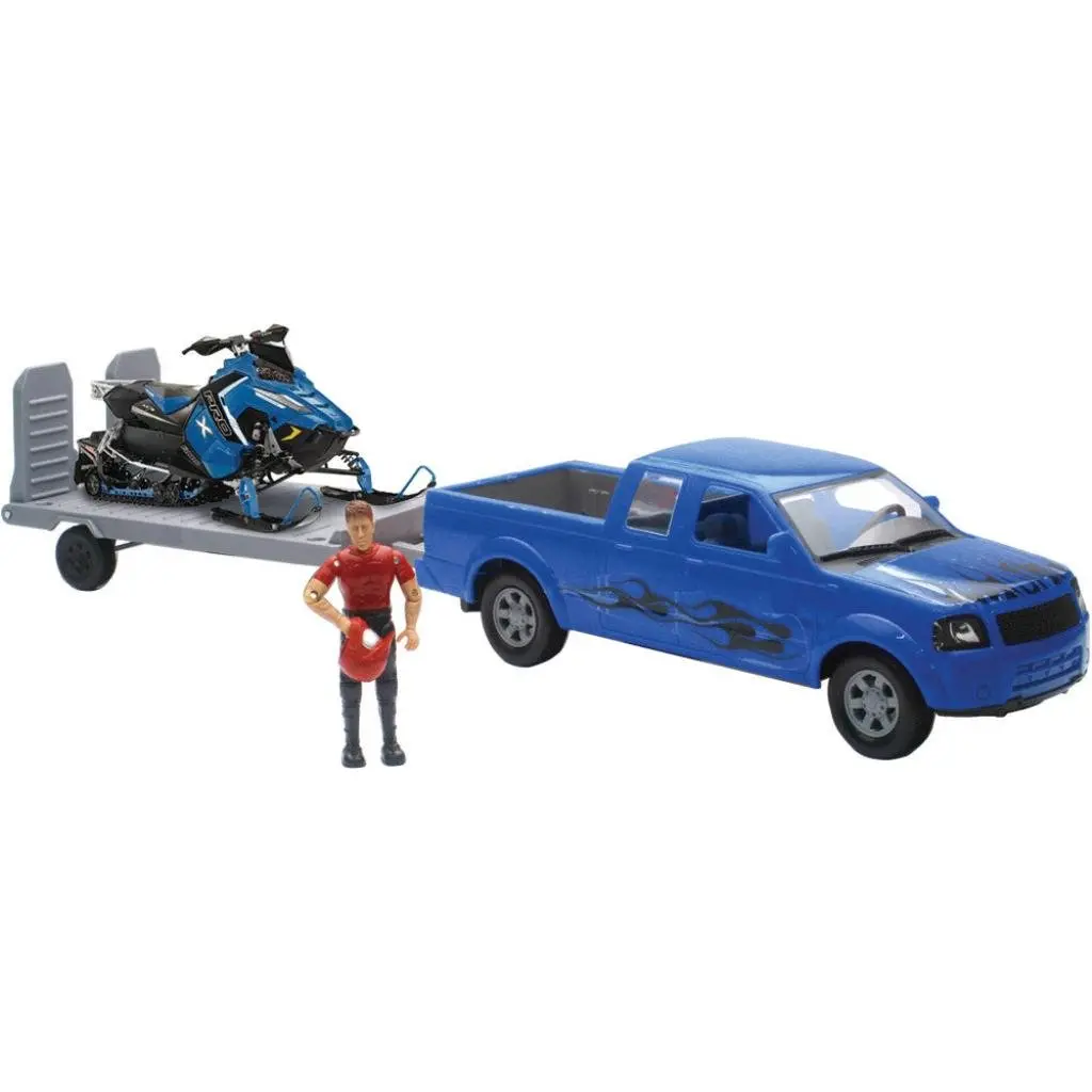 New-Ray Truck W/Sport Vehicle Replica | Ss-37406 1