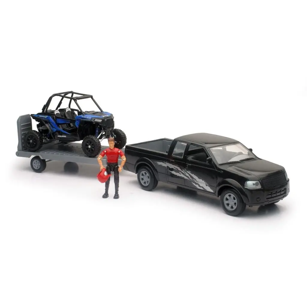 New-Ray Truck W/Sport Vehicle Replica | Ss-37426E 1