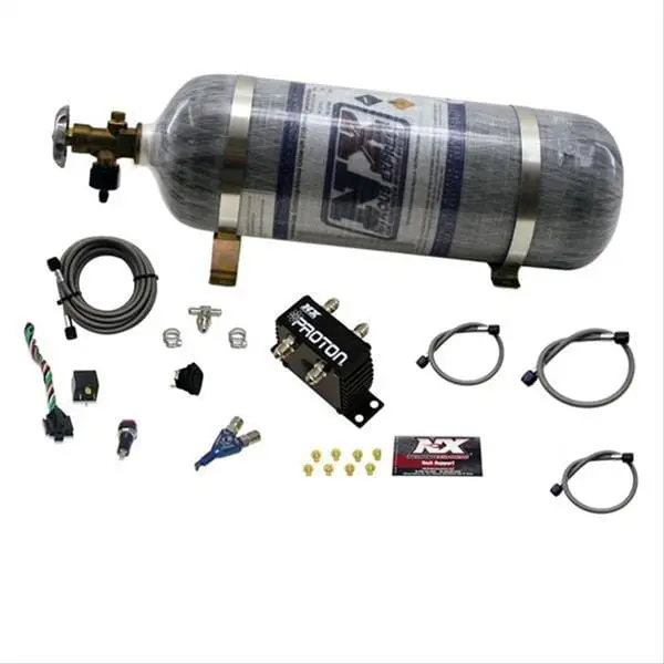 Nitrous Express 20420-12 Proton Series Wet Nitrous System – 12Lb Capacity 1