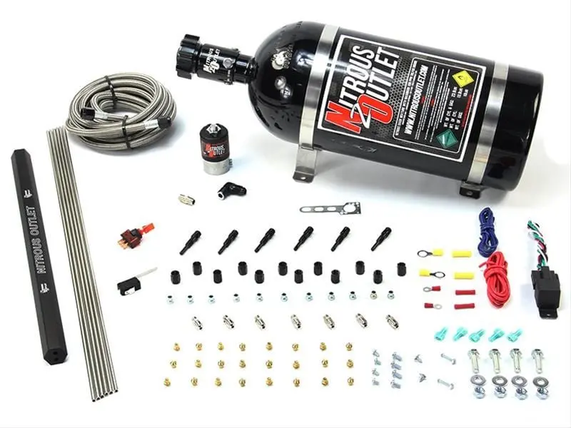 Nitrous Outlet 00-10362-R-Sbt-Ds-00 Progressive Dual-Stage Nitrous System 1