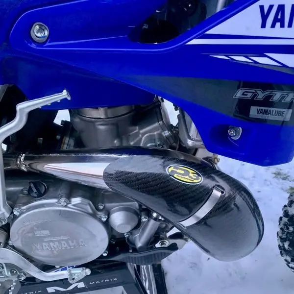 P3 Carbon Fiber Pipe Guard For Fmf Pipes | 107062-Fmf 1