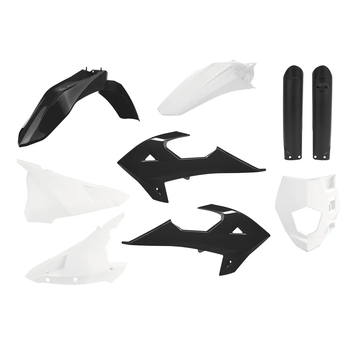 Polisport Enduro Full Kit Black/White Reiju 1