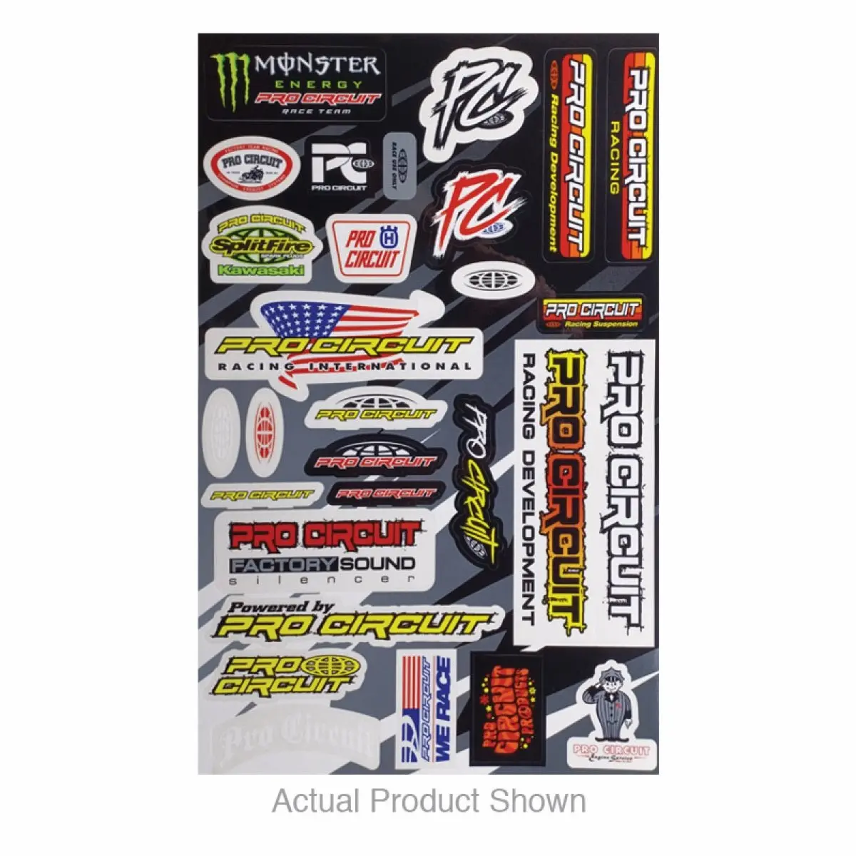 Pro Circuit Deluxe Decal Sheet | Dc22dlx 1