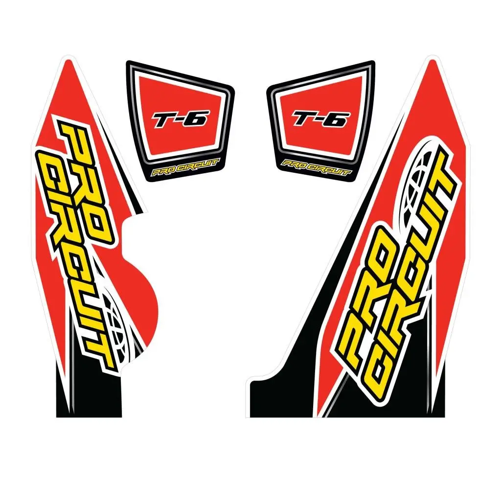 Pro Circuit Muffler Sticker Kit | Dc14t6-Yz250f 1