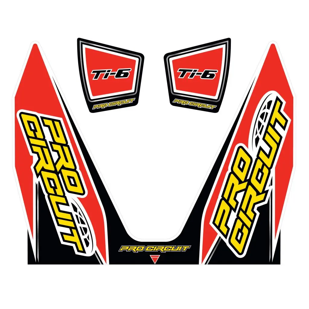 Pro Circuit Muffler Sticker Kit | Dc14ti6 1