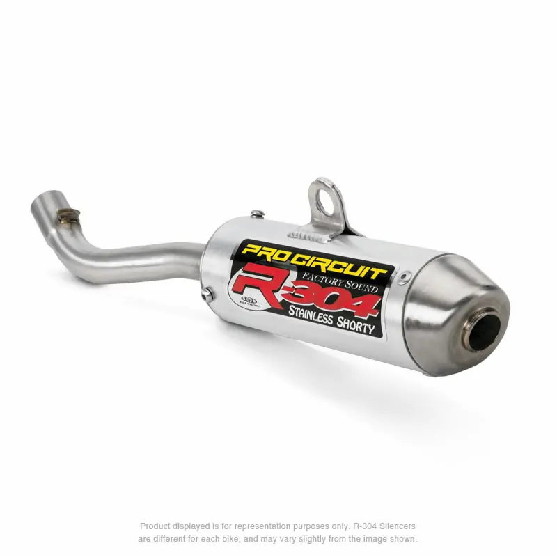 Pro Circuit R-304 Silencer 2004-07 Honda Cr250r | Sh04250-Re 1