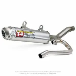 Pro Circuit T-4 Exhaust System W/Spark Arrestor For Kawasaki Kfx90 (07-13)| 4Qk07090 1