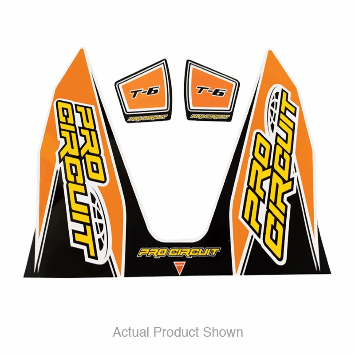 Pro Circuit T-6 Decal - Orange | Dc22t6-Orange 1