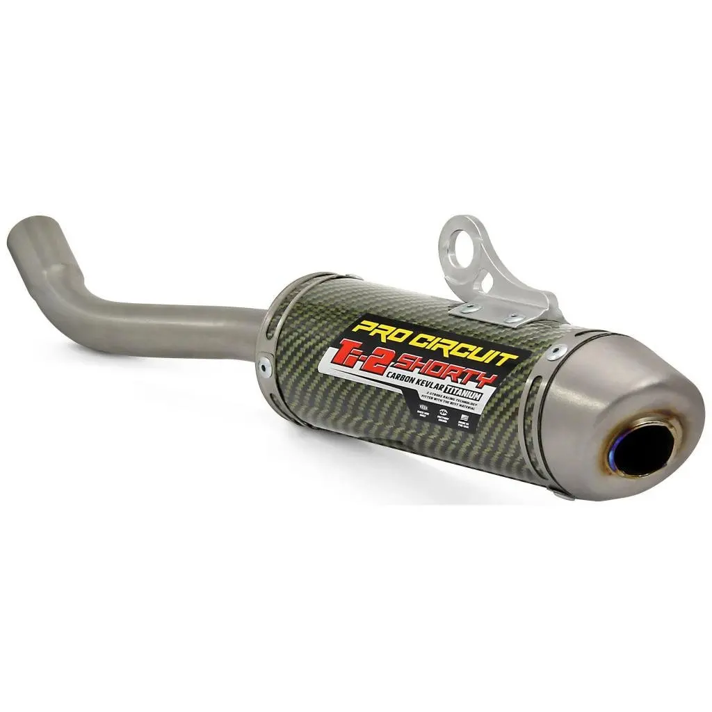 Pro Circuit Ti-2 Shorty Kevlar Silencer 2002-21 Yamaha Yz125 | 1131412K 1
