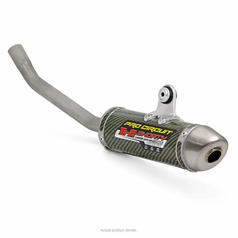 Pro Circuit Ti-2 Shorty Kevlar Silencer 2011-15 Ktm 125/150 Sx | 1151412K 1